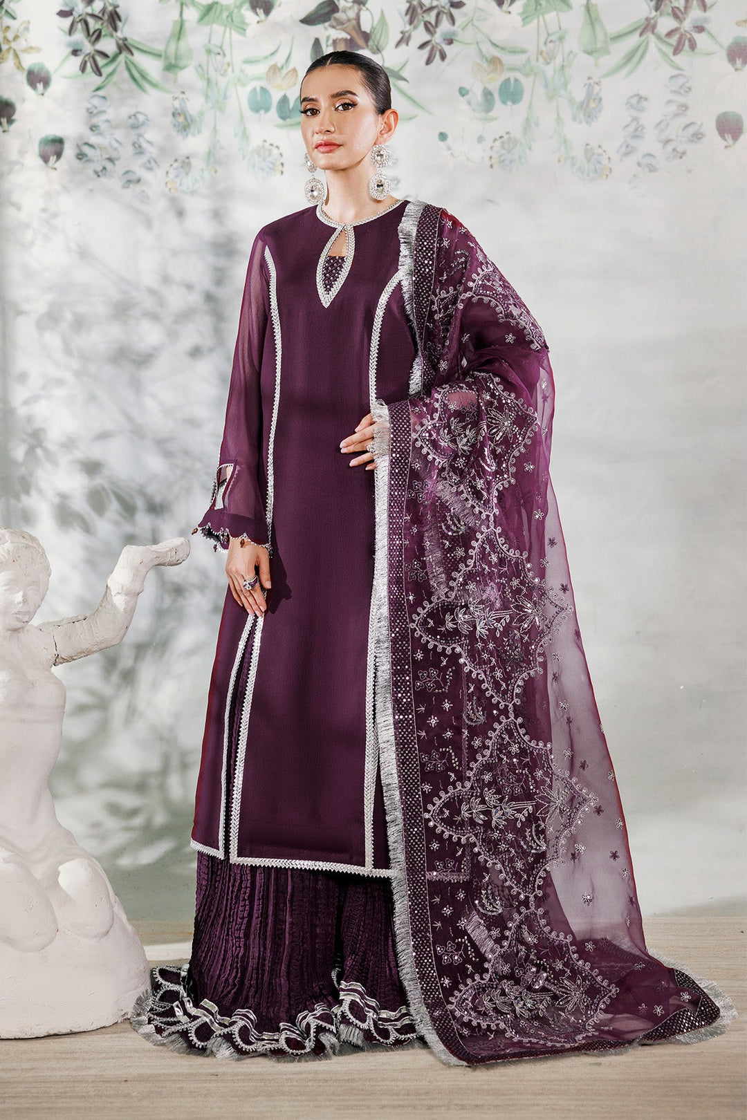 Purple Dress 3 piece - RTW1023
