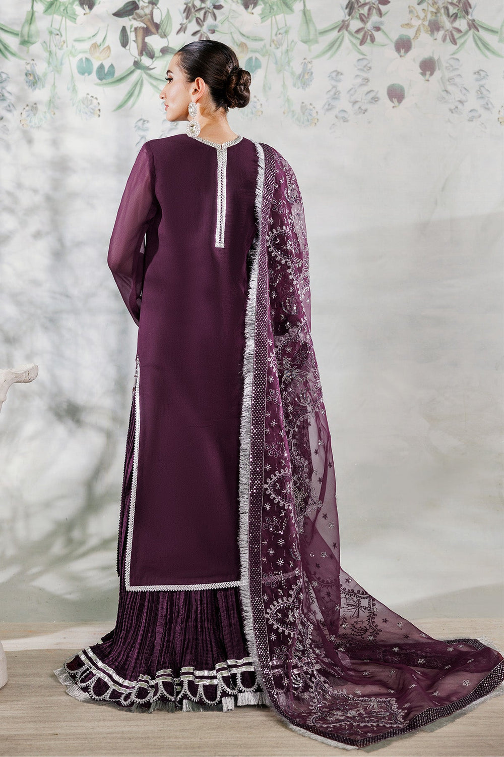 Purple Dress 3 piece - RTW1023