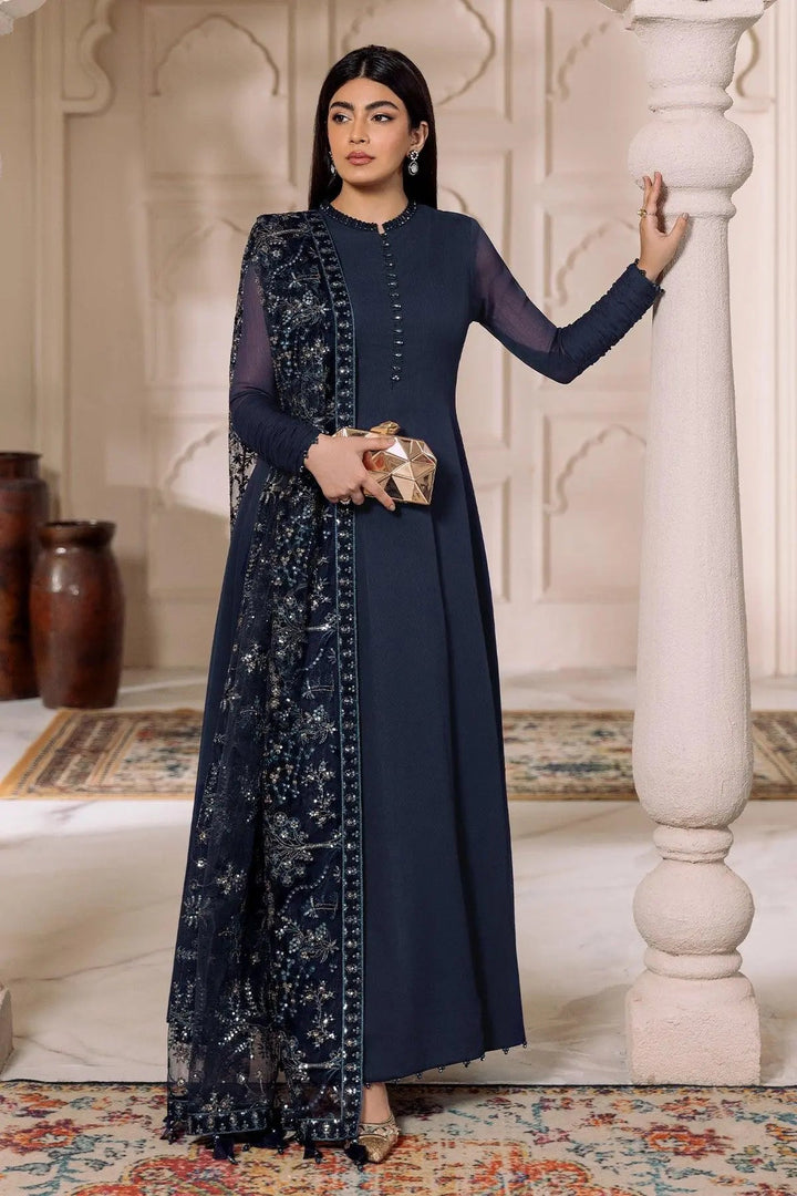 Navy Blue 3 piece - RTW1012 Ready to Wear