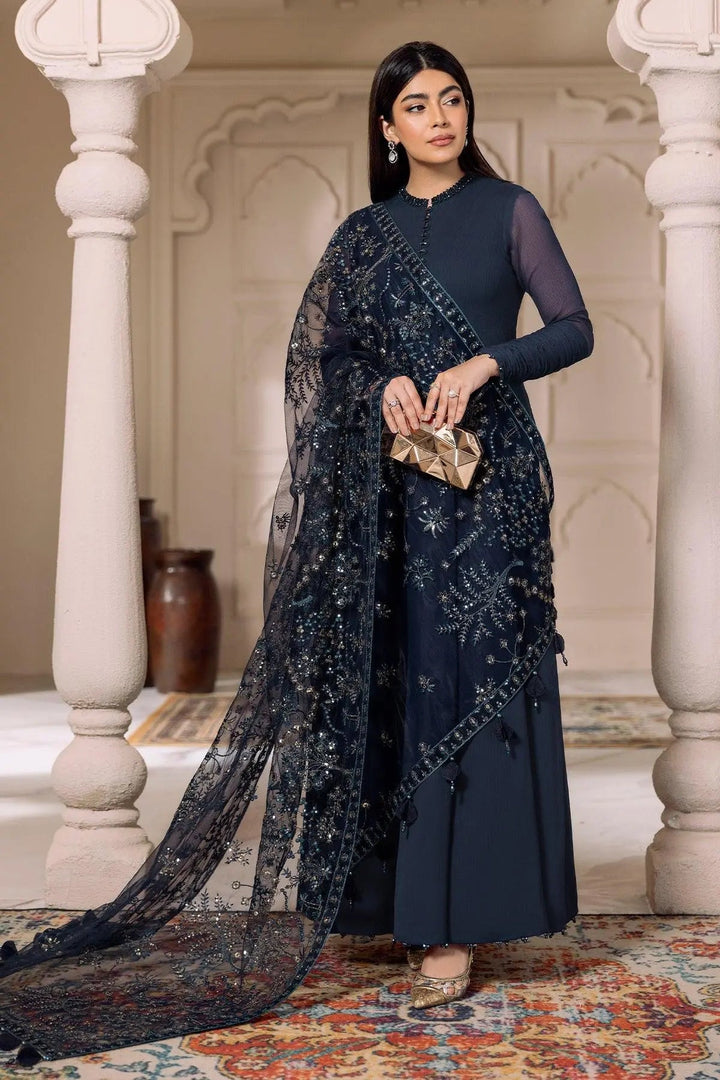 Navy Blue 3 piece - RTW1012 Ready to Wear