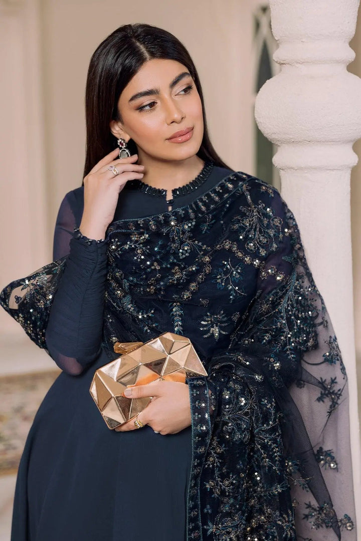 Navy Blue 3 piece - RTW1012 Ready to Wear