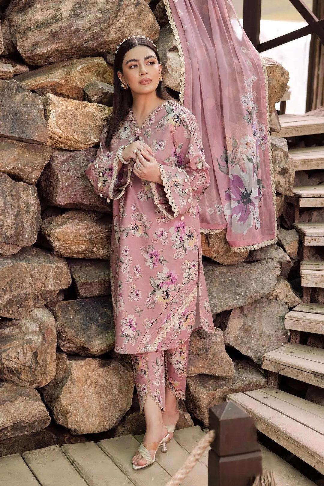 AF-PL-6011-Camelia PRINTED LAWN