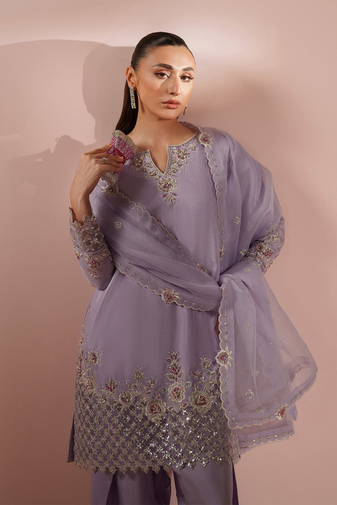 Purple Dress 3 Piece - RTW1034