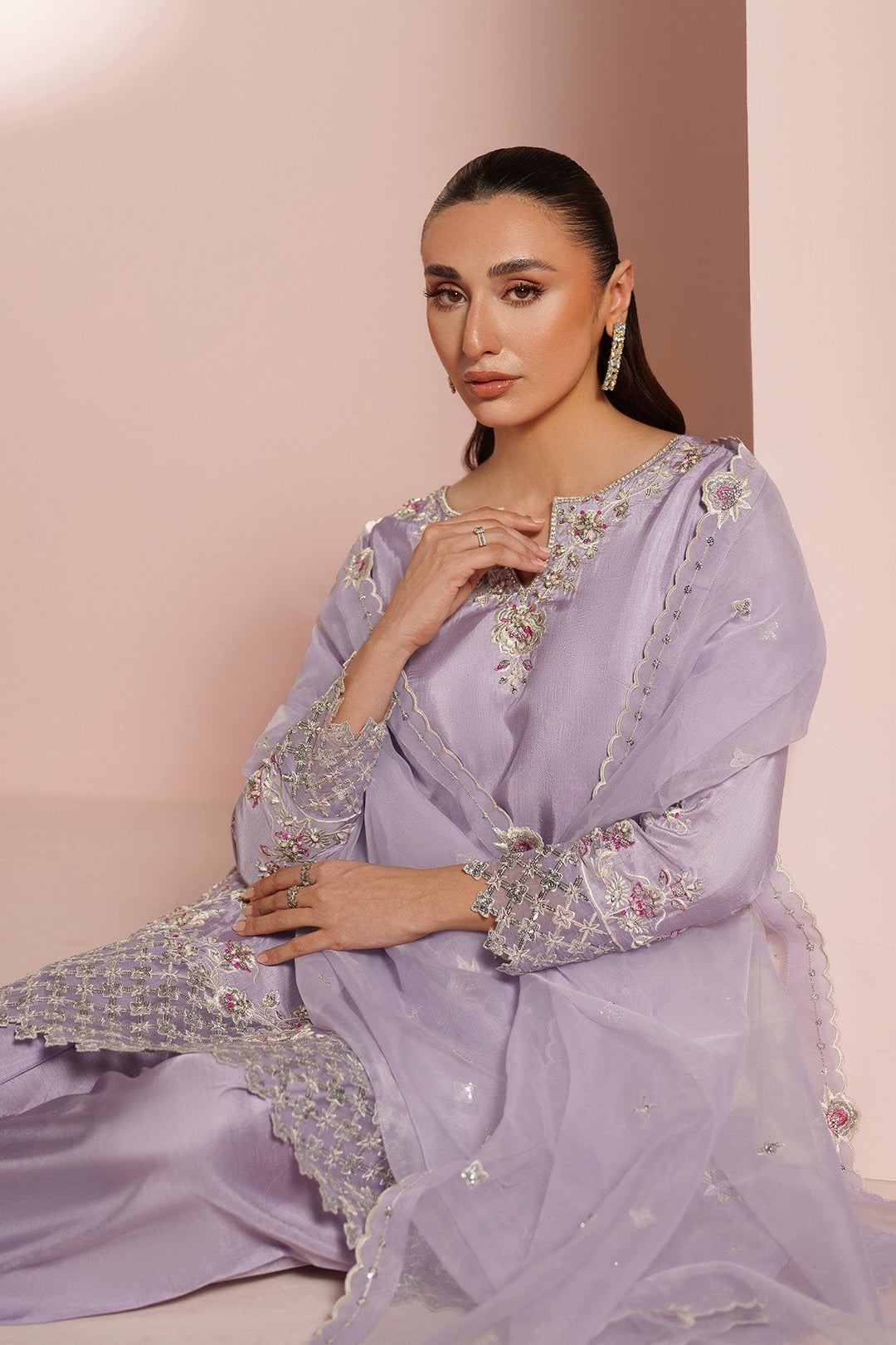 Purple Dress 3 Piece - RTW1034