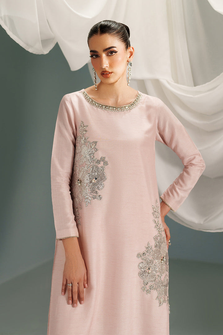 Embroidered &amp; Handmade Tussar Silk - RTW1039