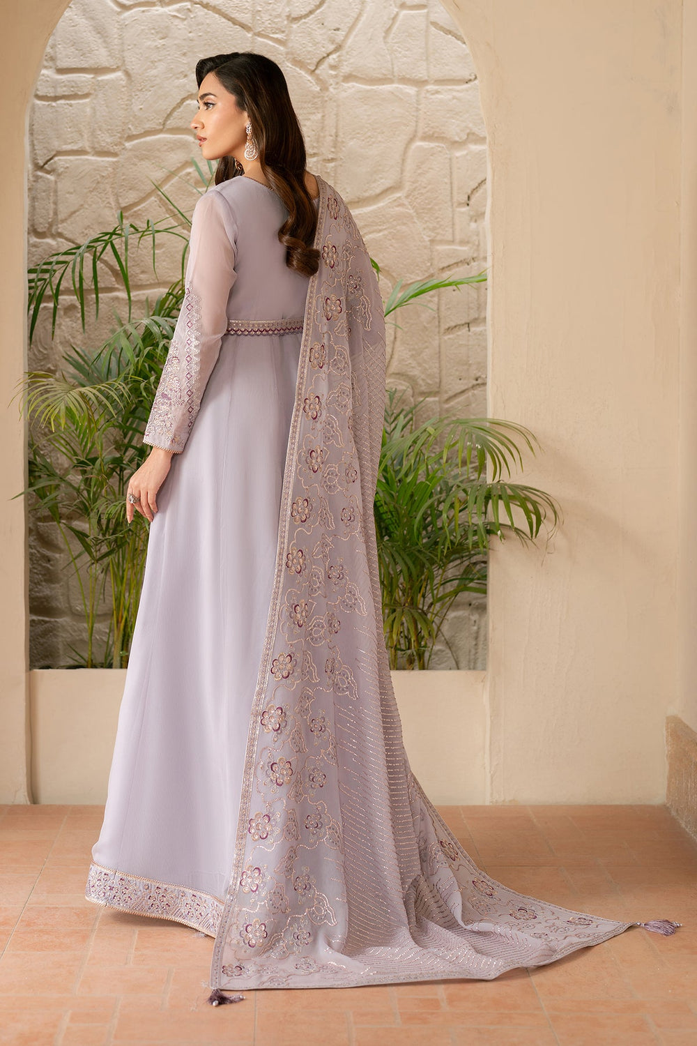 Lilac Dress 3 piece - RTW1028