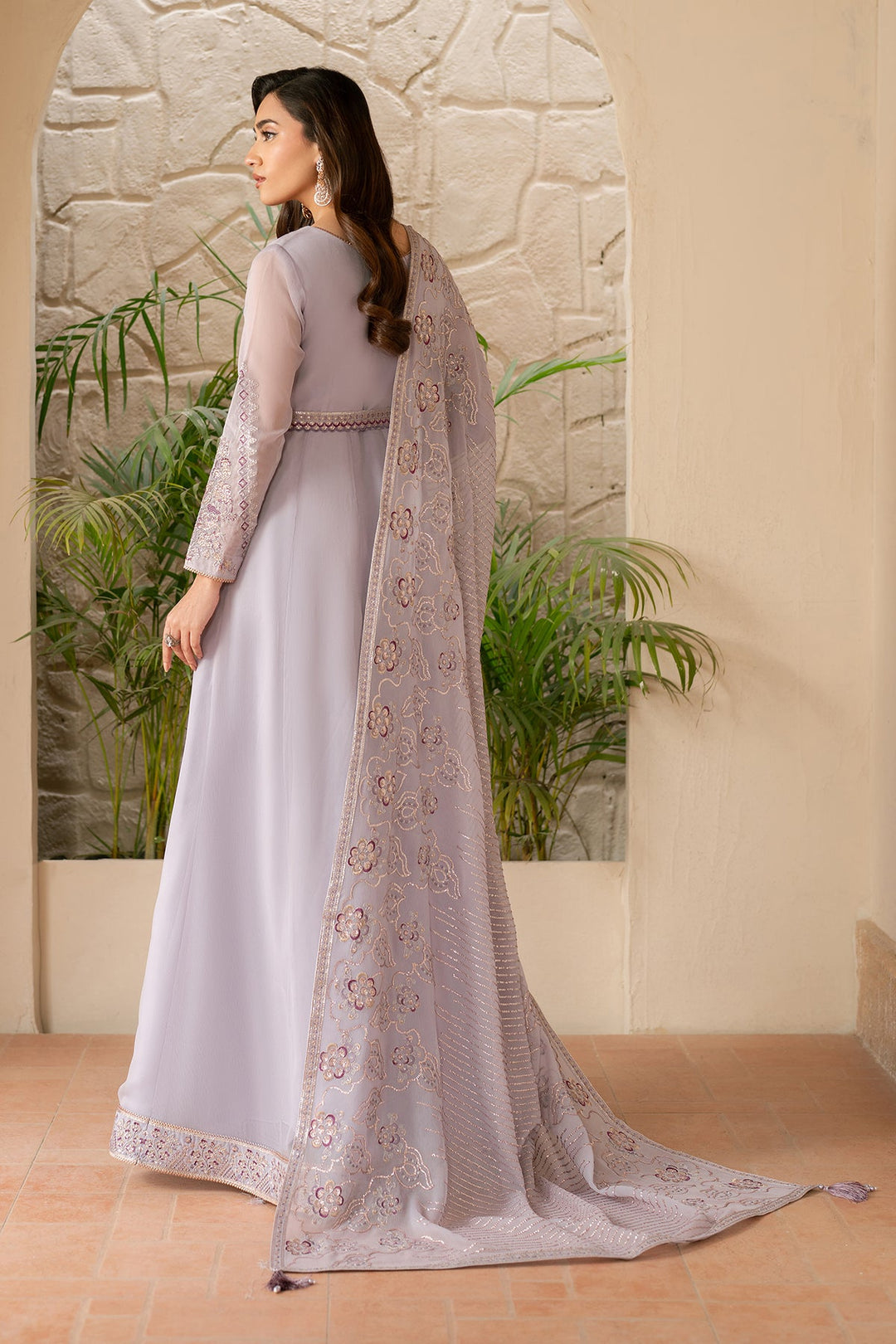 Lilac Dress 3 piece - RTW1028