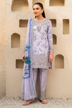 AF-EPL-7029-Flake Embroidered Printed Lawn