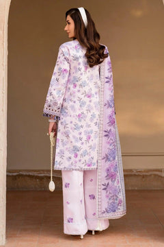 AF-EPL-7021-Lavy Embroidered Printed Lawn