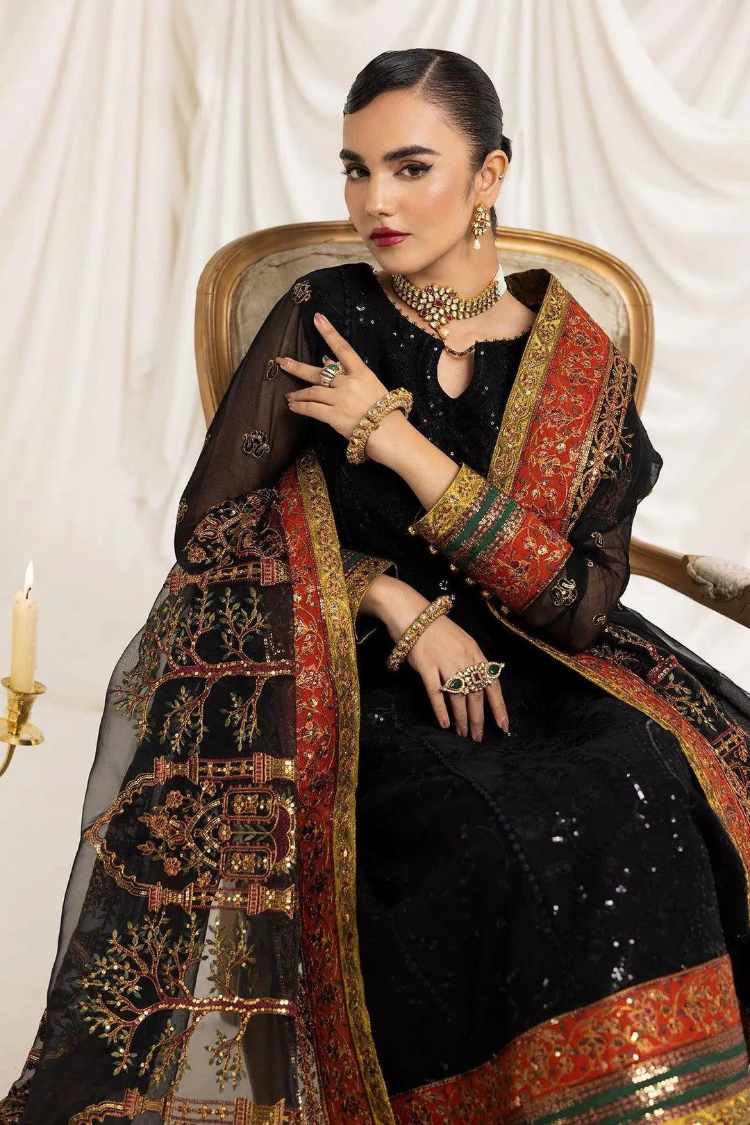 AF-CH-2116-Mehlika B Black Vol 11