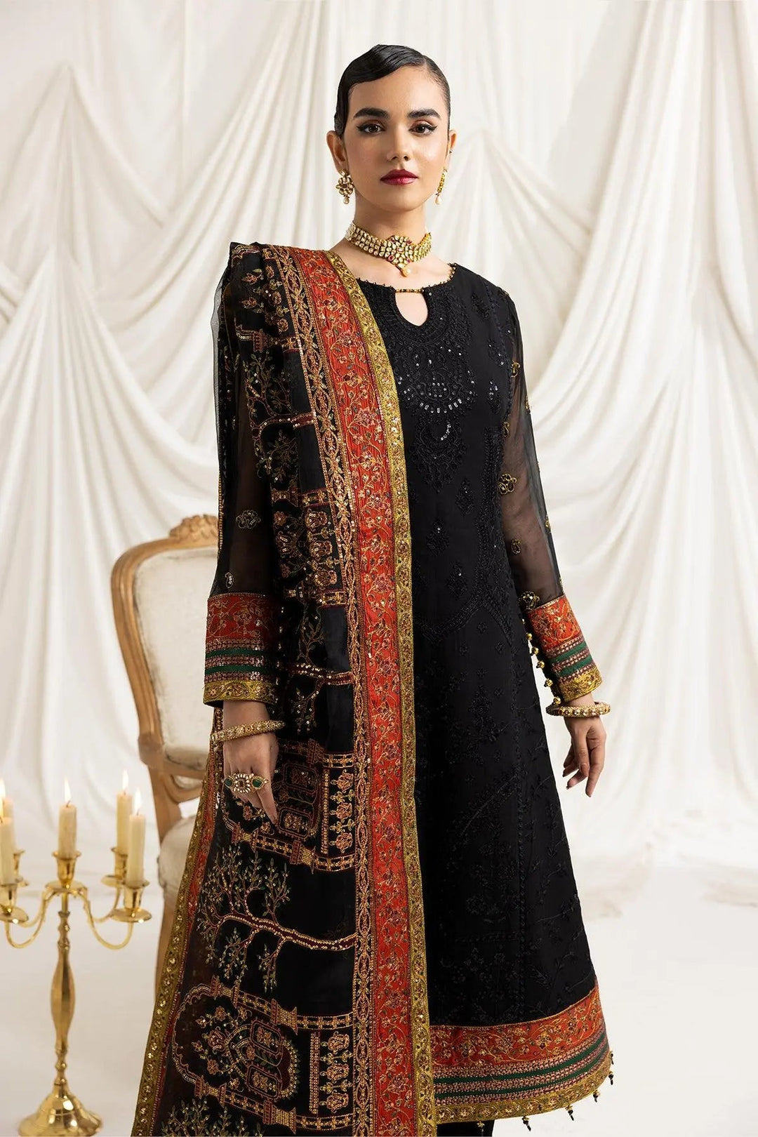 AF-CH-2116-Mehlika B Black Vol 11