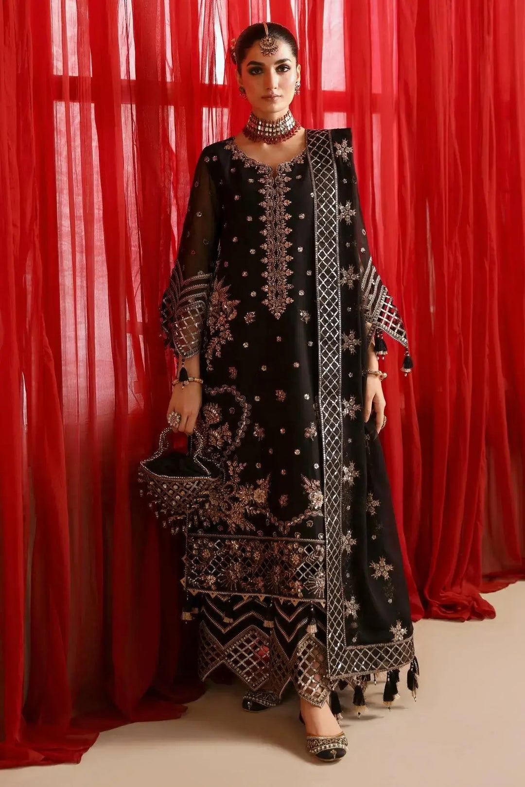 RTW-4026 Embroidered Chiffon