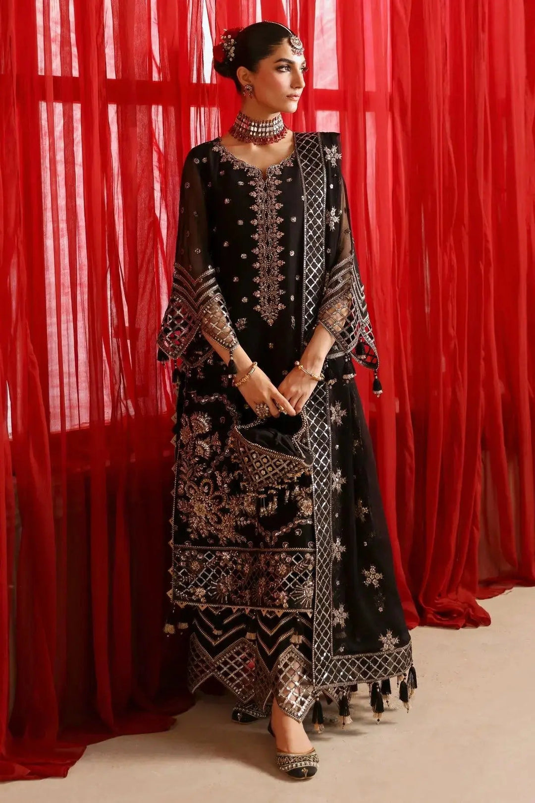 RTW-4026 Embroidered Chiffon