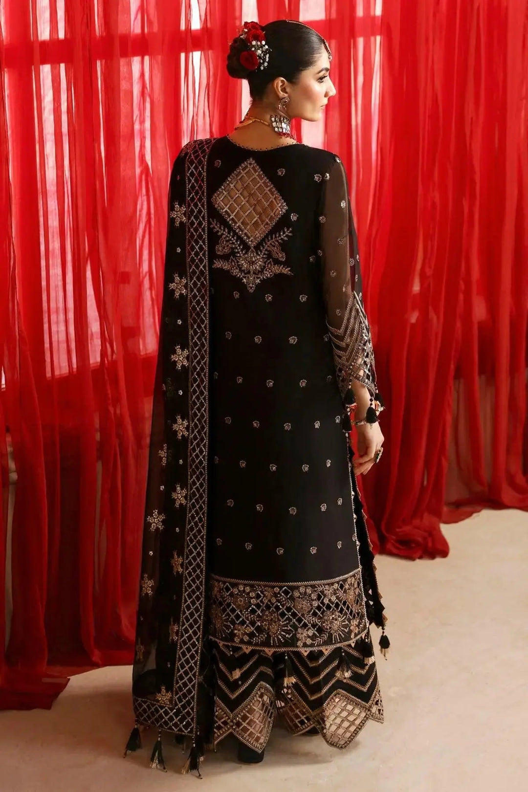 RTW-4026 Embroidered Chiffon