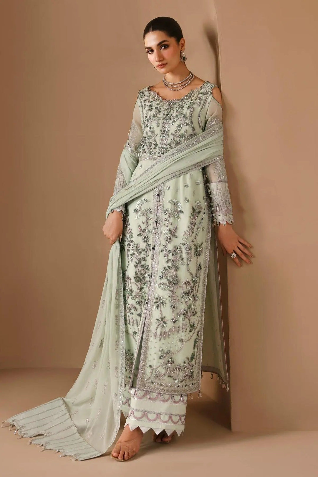 AF-HM-4027-Sahar Embroidered Chiffon