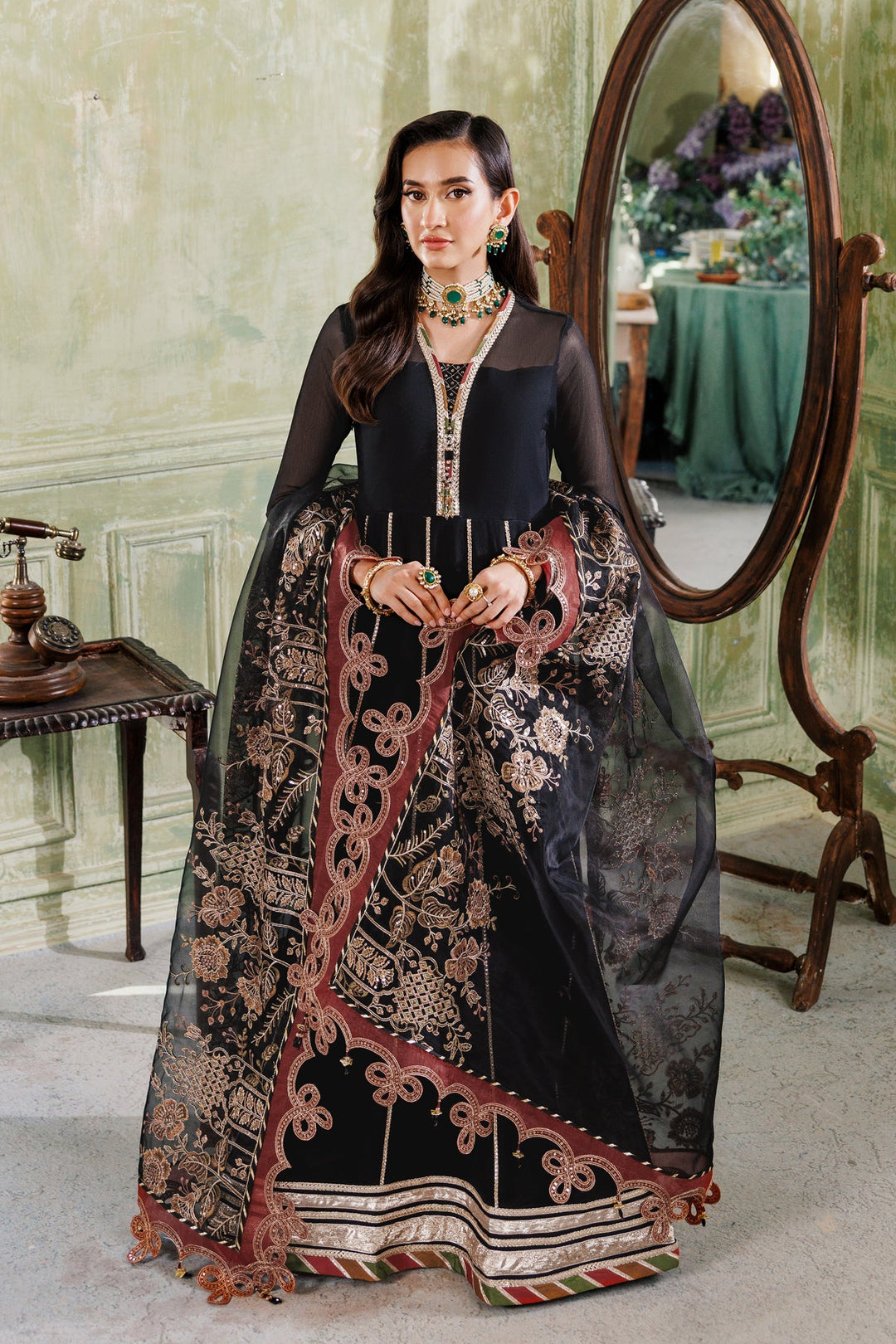 Black Dress 3 piece - RTW1026