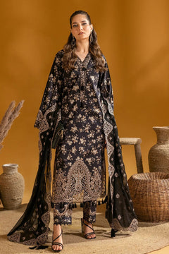 AF-EPL-7002-Tara Embroidered Printed Lawn