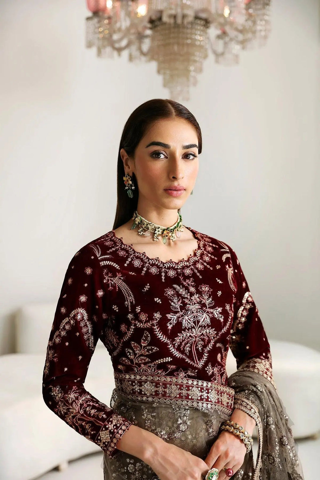 AF-CH-2175-Esme Embroidered Chiffon