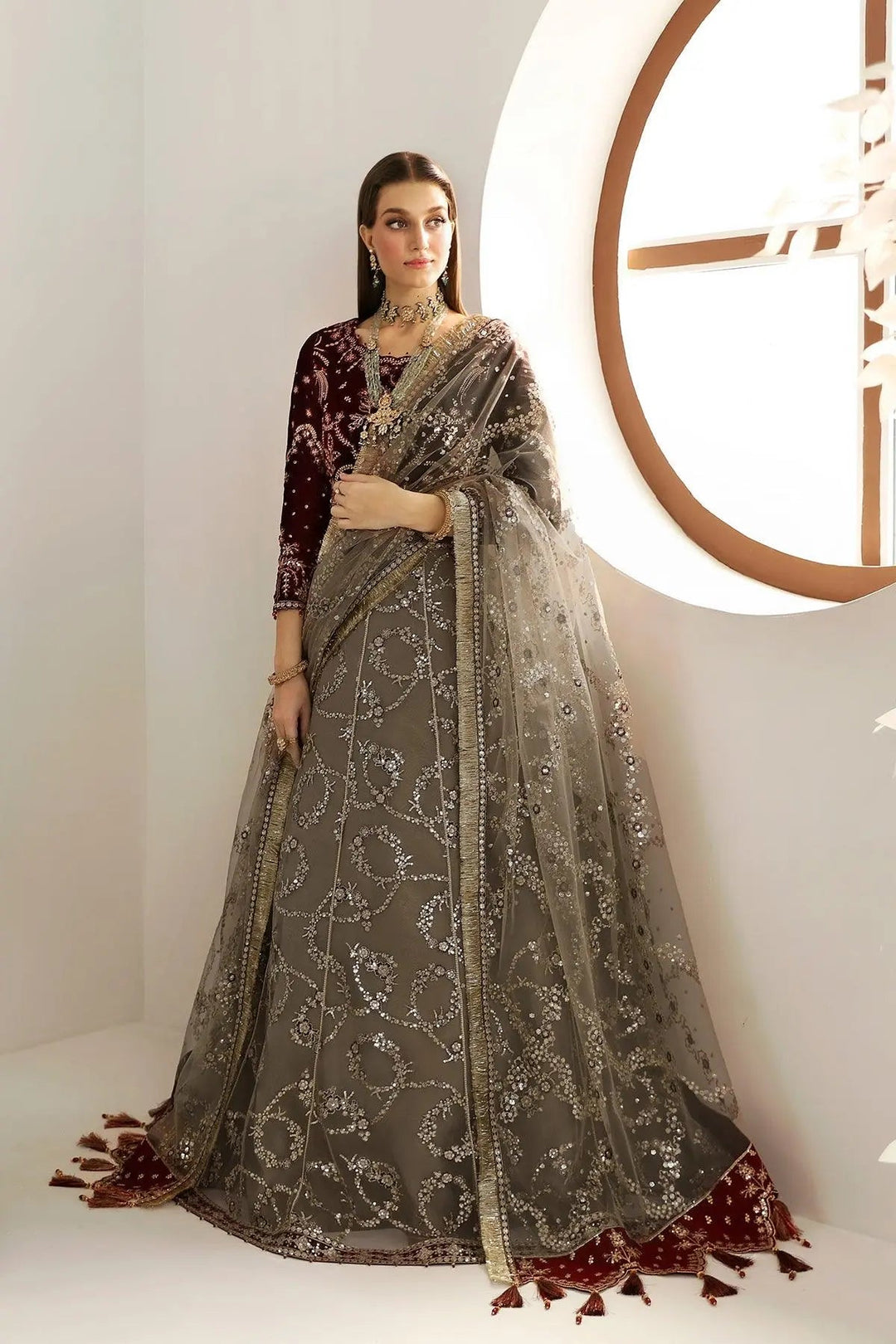 AF-CH-2175-Esme Embroidered Chiffon