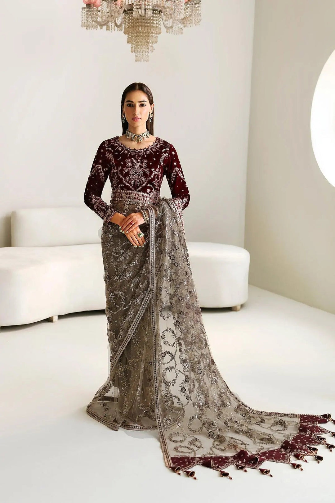 AF-CH-2175-Esme Embroidered Chiffon