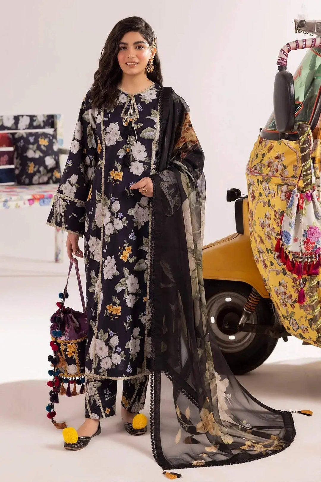AF-PL-6002-Flora PRINTED LAWN