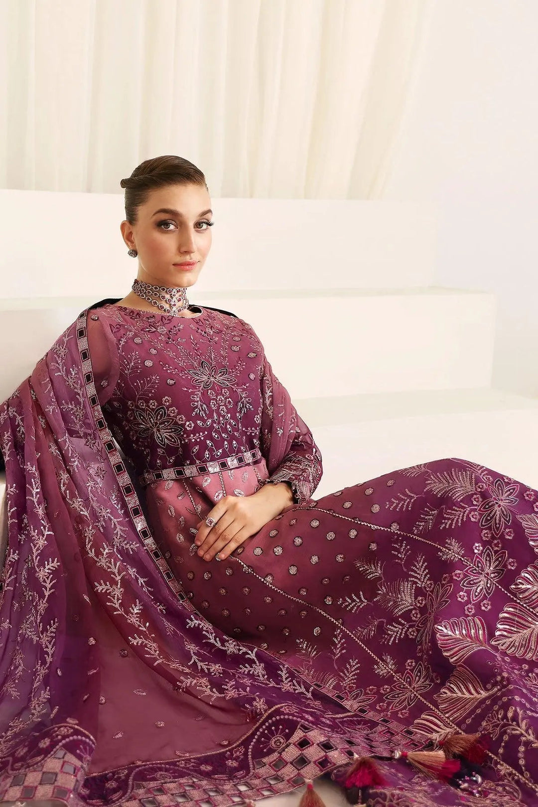 AF-CH-2178-Opal Embroidered Chiffon