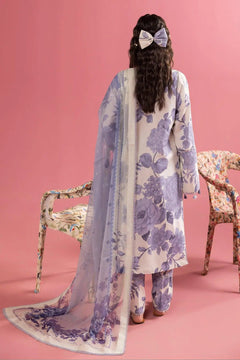 AF-PL-6001-Pearl Mist PRINTED LAWN